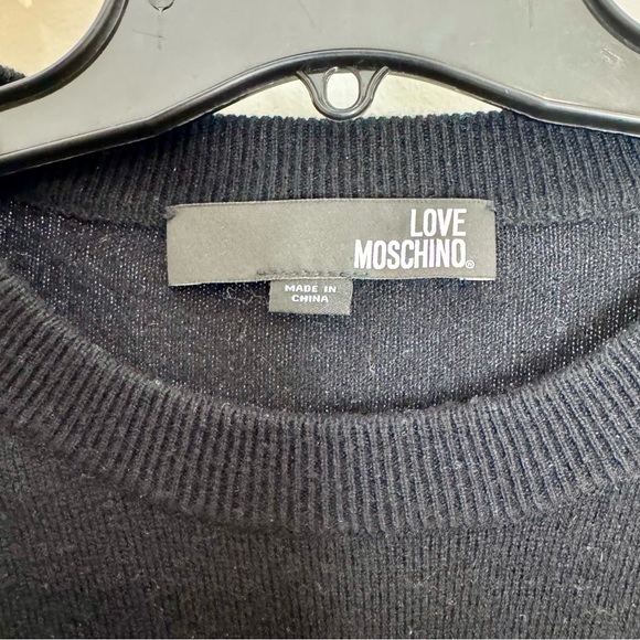 Love Moschino ‘Pullover Moschino’ Wool/Cashmere Knit Sweater - Picture 8 of 11